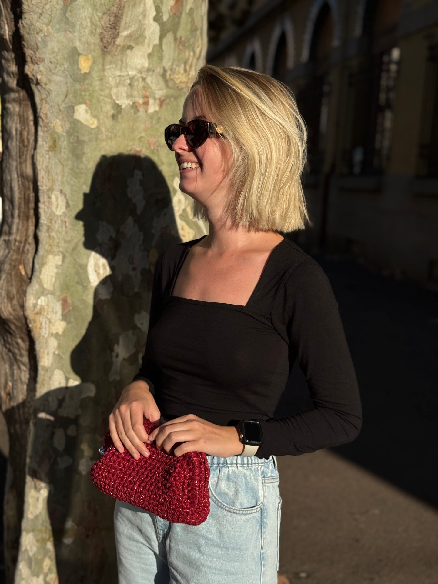 Pochette Iconic pailletée